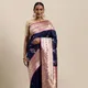NAVY BLUE__Royal Rajgharana Sarees